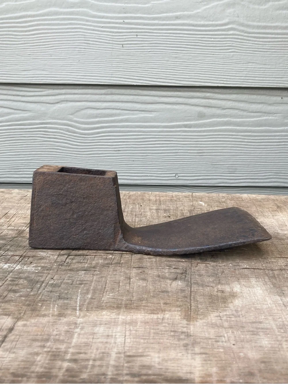 Old Axe Blade No Handle Rusty 9.5” Long